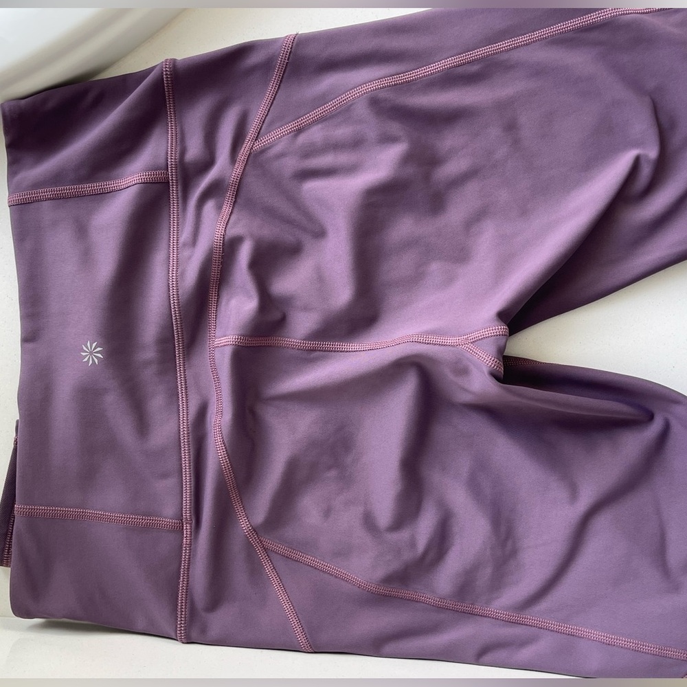 Athleta purple leggings small